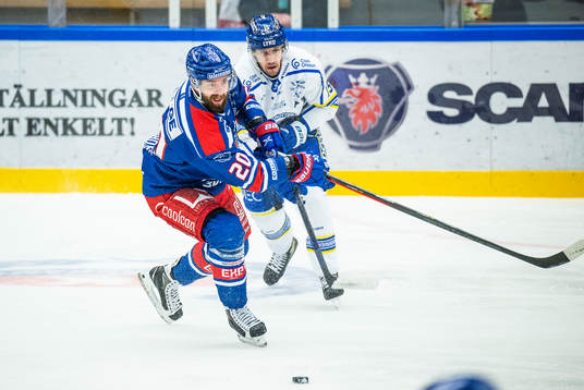 Oskarshamns Hynek Zohorna och Leksands Max Veronneau