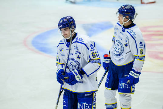 Leksands Nils Åman och Alexander Lundqvist deppar