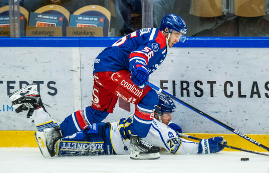 Oskarshamns Robin Norell och Leksands Justin Kloos