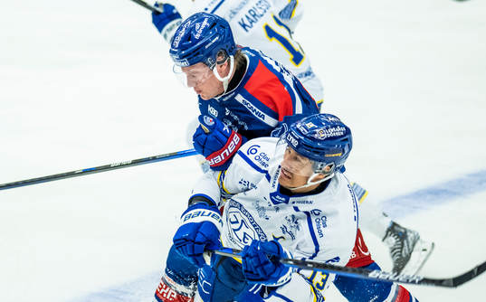 Oskarshamns Fredrik Olofsson och Leksands Jon Knuts