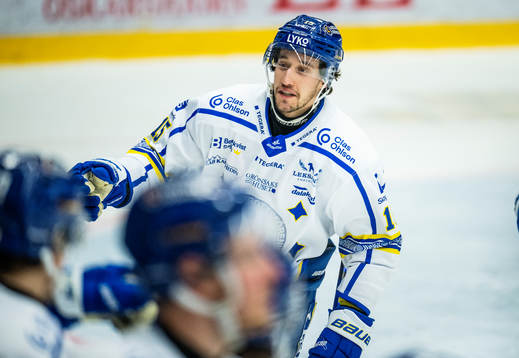 Leksands Max Veronneau jublar