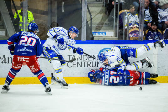 Oskarshamns Brian Cooper och Leksands Jon Knuts