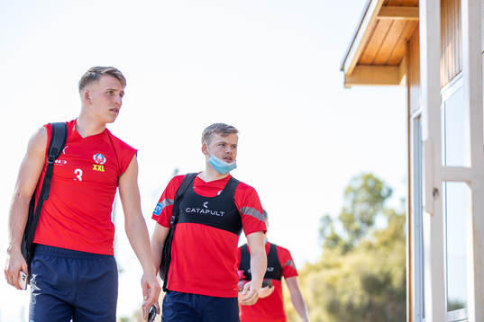 Casper Widell och Leo Frigell Jansson