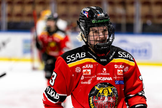 Luleås Pernilla Forsgren jublar