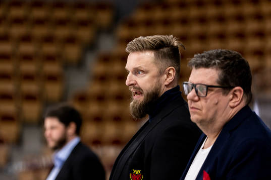 Luleås tränare Mikael Forsberg