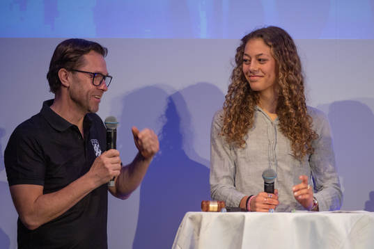 IFK Göteborgs Peter Svanström och Malva Larsson