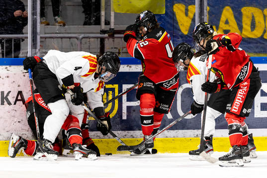 Brynäs Rosa Lindstedt, Luleås Viivi Vainikka, Brynäs