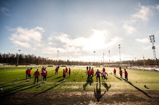 Bläddra bland fler bilder av Fotboll, Allsvenskan, Degerfors, Träning 