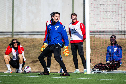 Degerfors målvakt Jeffrey Gal