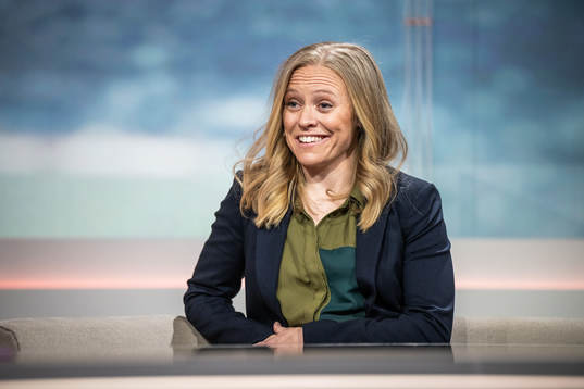Mia Jalkerud, Eskilstuna, i Viaplays studio