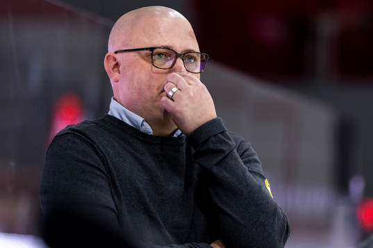 Brynäs tränare Henrik Glaas