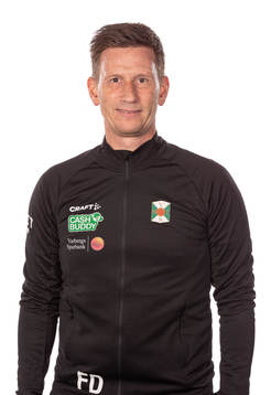 Varbergs assisterande tränare Fredrik Danielsson