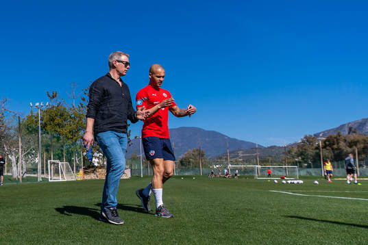 Styrelseledamot Fredrik Karlsson och Anthony van