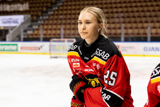 Luleås Wilma Hjelm utan hjälm