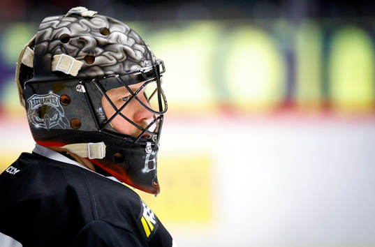 Malmö Redhawks målvakt Oscar Alsenfelt