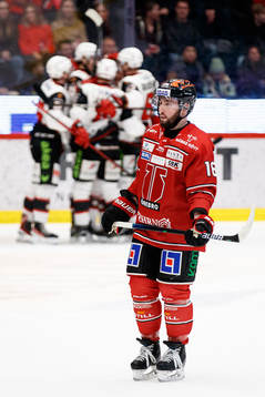 Örebros Daniel Audette deppar