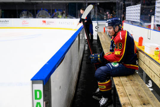 Djurgårdens Rhett Rakhshani deppar