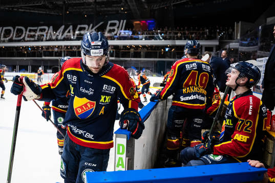 Djurgårdens Ludvig Rensfeldt deppar