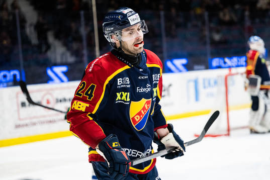 Djurgårdens Ludvig Rensfeldt deppar