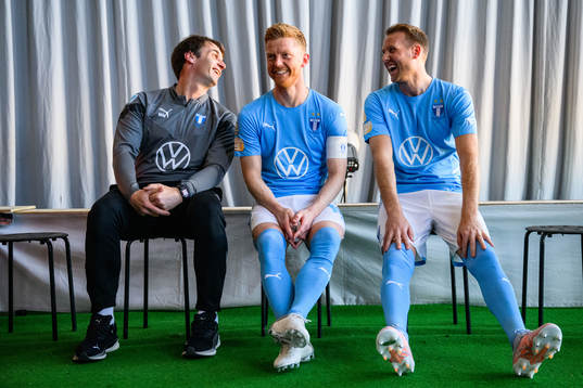 Bläddra bland fler bilder av Fotboll, Allsvenskan, Malmö FF, Lagbildsfotografering