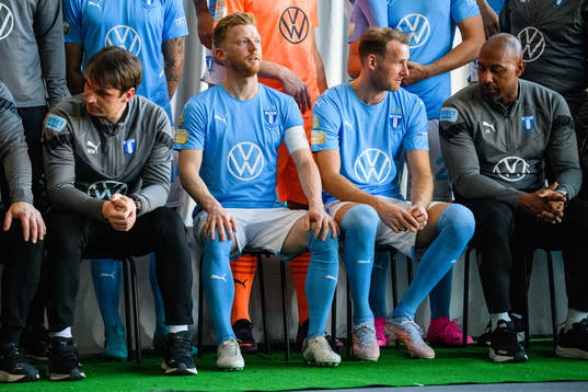 Tränare Milos Milojevic, Anders Christiansen, Ola Toivonen