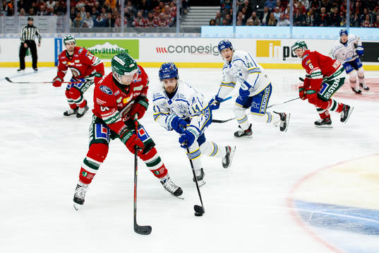 Frölundas Ryan Lasch och Leksands Oskar Lang