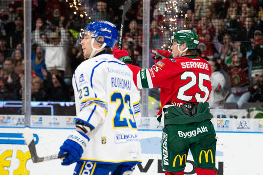 Frölundas Elmer Söderblom jublar