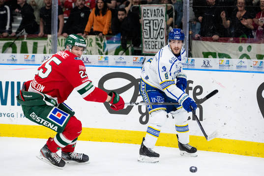 Frölundas Elmer Söderblom och Leksands Matt Caito