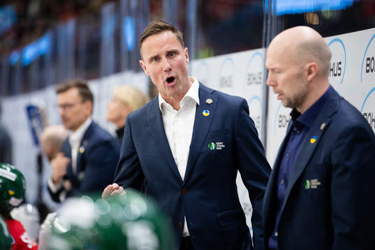 Frölundas tränare Roger Rönnberg