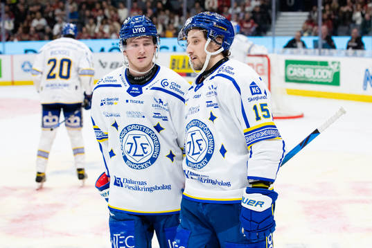 Leksands Calle Själin och Max Veronneau