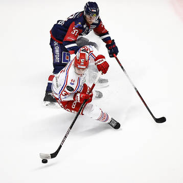 Timrås Ty Rattie och Linköpings Jesper Pettersson
