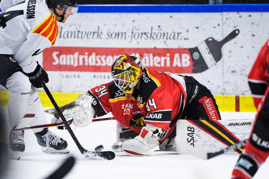 Luleås målvakt Joel Lassinantti