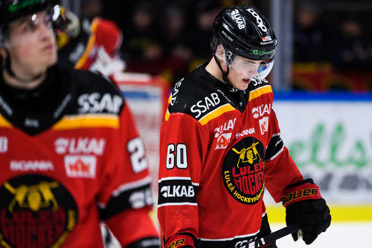 Luleås Julius Honka deppar