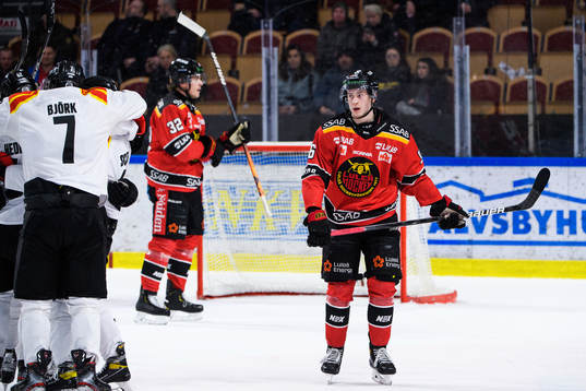 Luleås Pontus Andreasson deppar