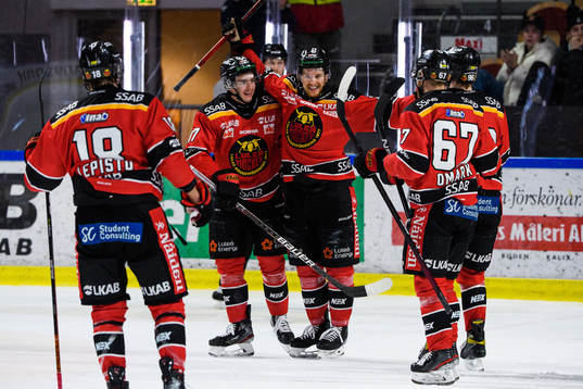 Luleås Brendan Shinnimin jublar