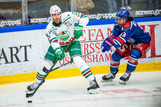 Rögles Vojtech Mozik och Oskarshamns Cameron Brace