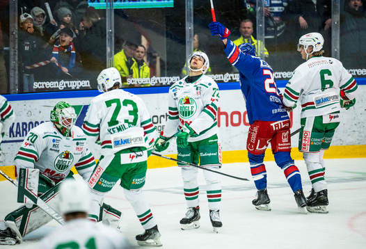 Rögles målvakt Calle Clang, Valtteri Kemiläinen, Daniel