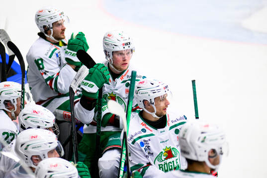 Rögles Oskar Stål Lyrenäs och Daniel Zaar deppar