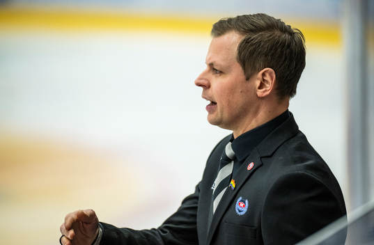 Oskarshamns tränare Martin Filander