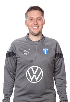 Malmö FFs analytiker Paul Mitchell