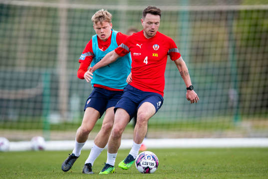 Leo Frigell Jansson och Viljormur Davidsen