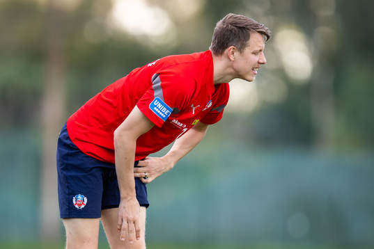 Viktor Lundberg har ont