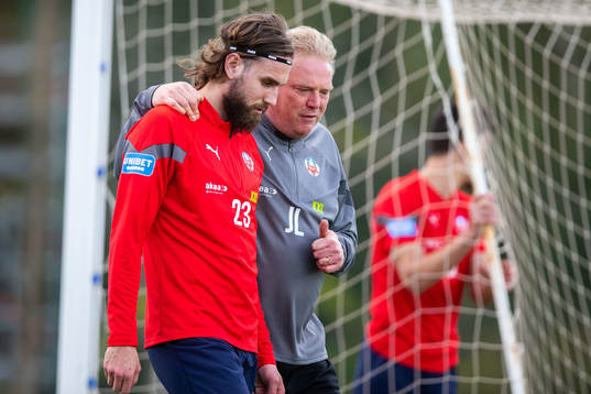 Ali Suljic och tränare Jörgen Lennartsson