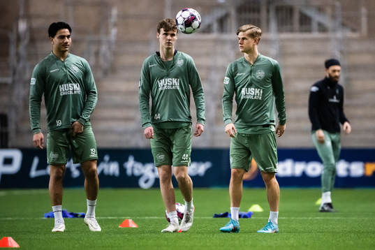 Jusef Erabi, Williot Swedberg och Ben Engdahl