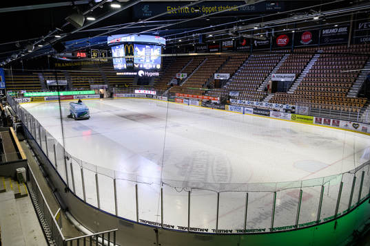 Vy av ABB Arena