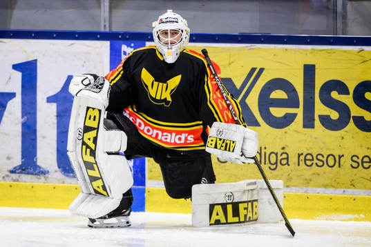 Västerås målvakt Johan Ström