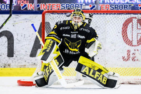 Västerås målvakt Linus Ryttar