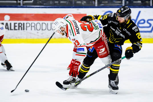Moras Axel Bergkvist och Västerås Mathias From