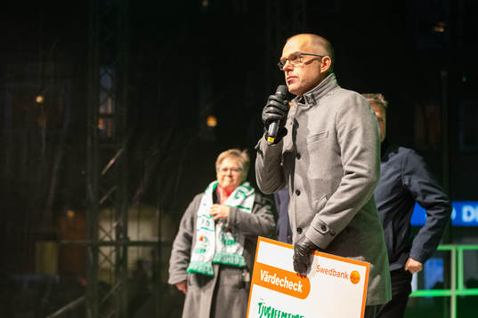 Rögles klubbdirektör Daniel Kock