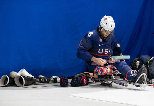 A handout photo made available by the Olympic Information